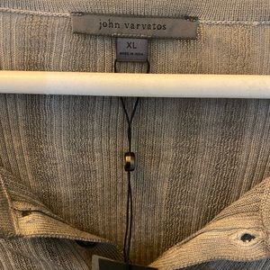 Men’s XL charcoal grey John Varvatos shirt
